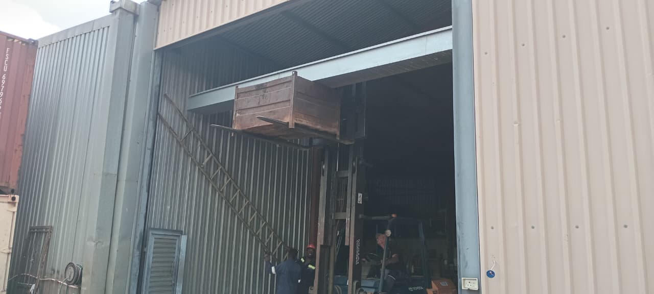 Industrial Roller Shutter Door Retentioning and servicing in Heidelberg, East Rand